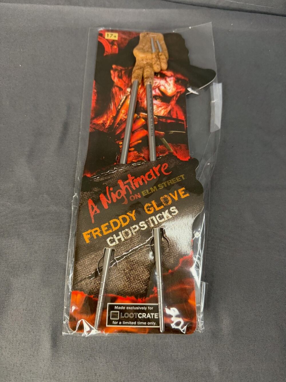 Freddy Krueger Glove Chopsticks A Nightmare on Elm Street NIP